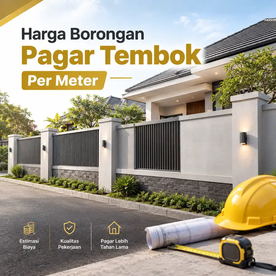 Harga borongan pagar tembok per meter