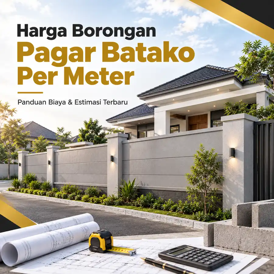 Harga Borongan Pagar Batako per Meter
