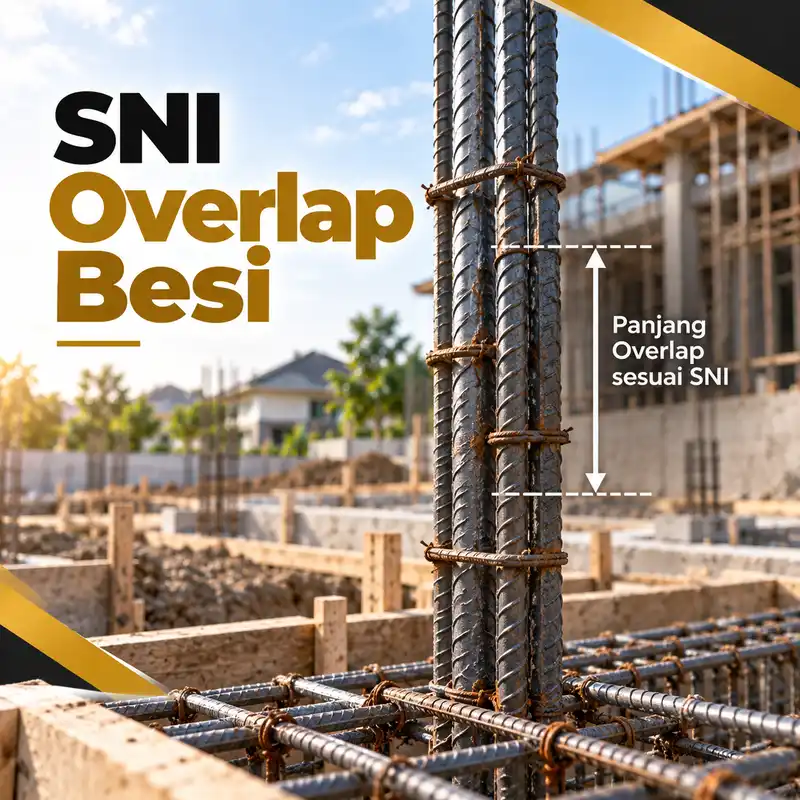 SNI Overlap Besi